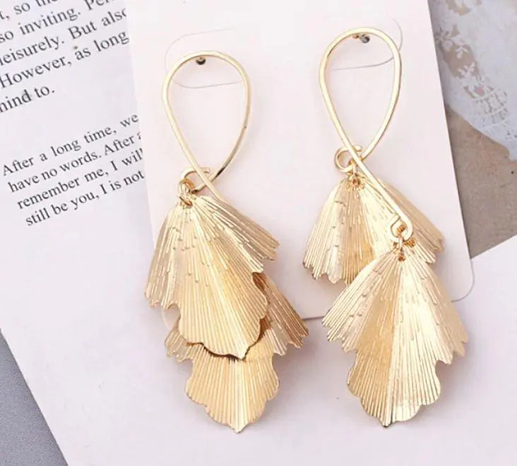 Leaf Dangle Earrings