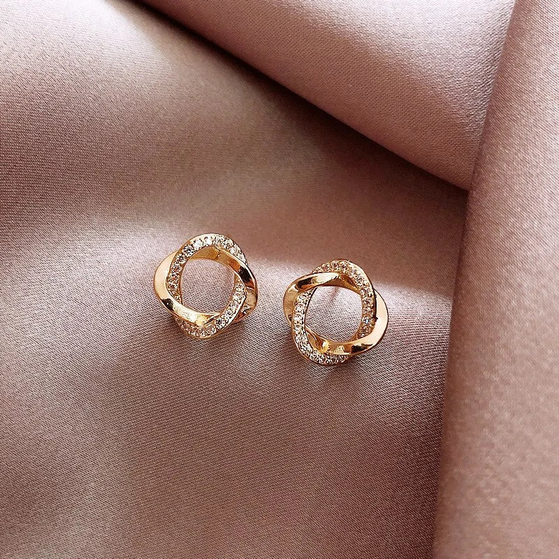 Sophisticated Oval Earrings