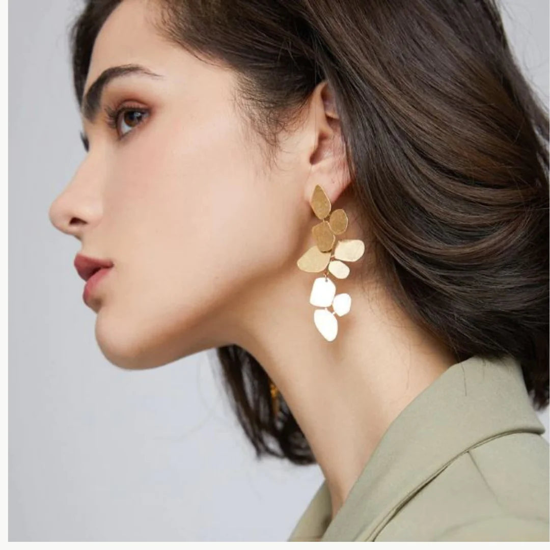 Leaf Drop Earrings