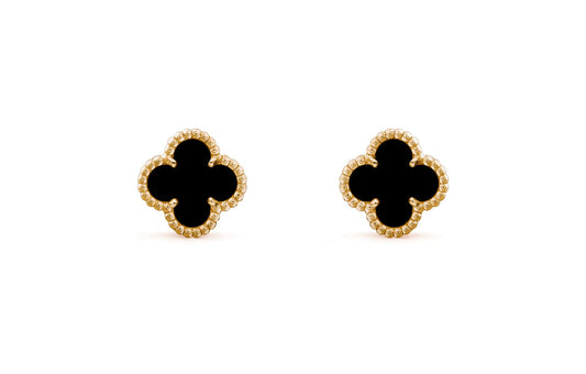 Elegant Clover Charm Earrings