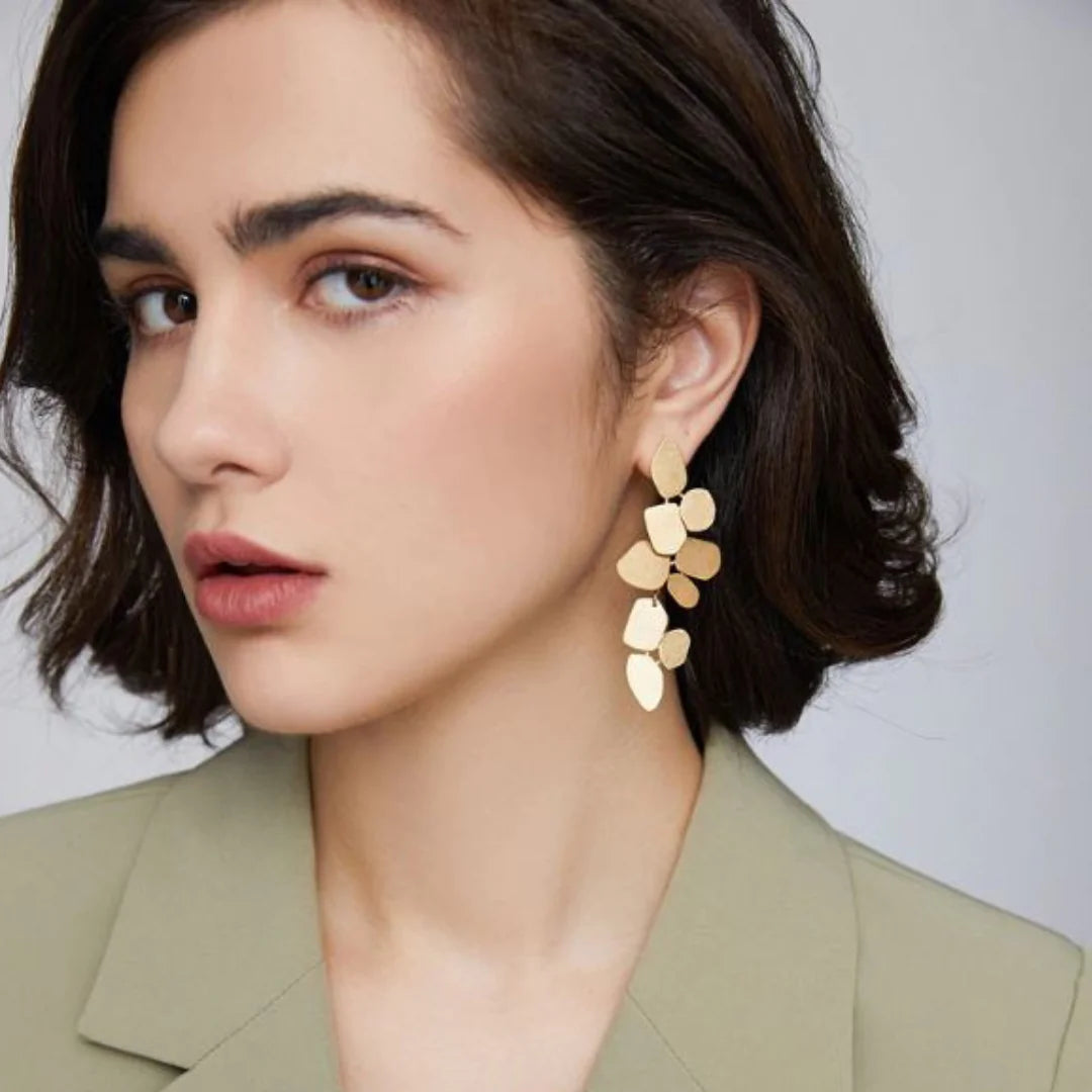 Leaf Drop Earrings