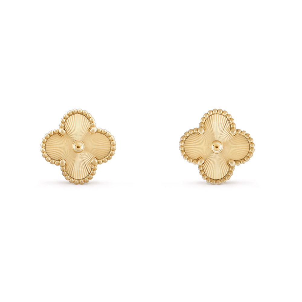 Elegant Clover Charm Earrings