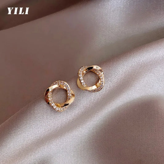 Sophisticated Oval Earrings