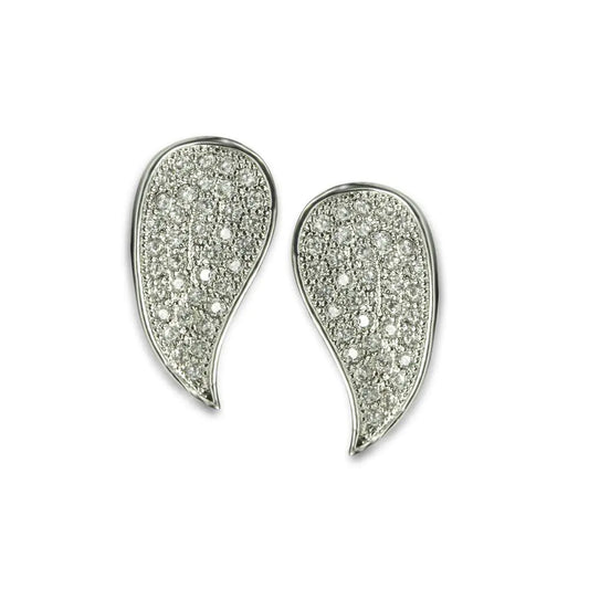 Crystal Paisley Studs