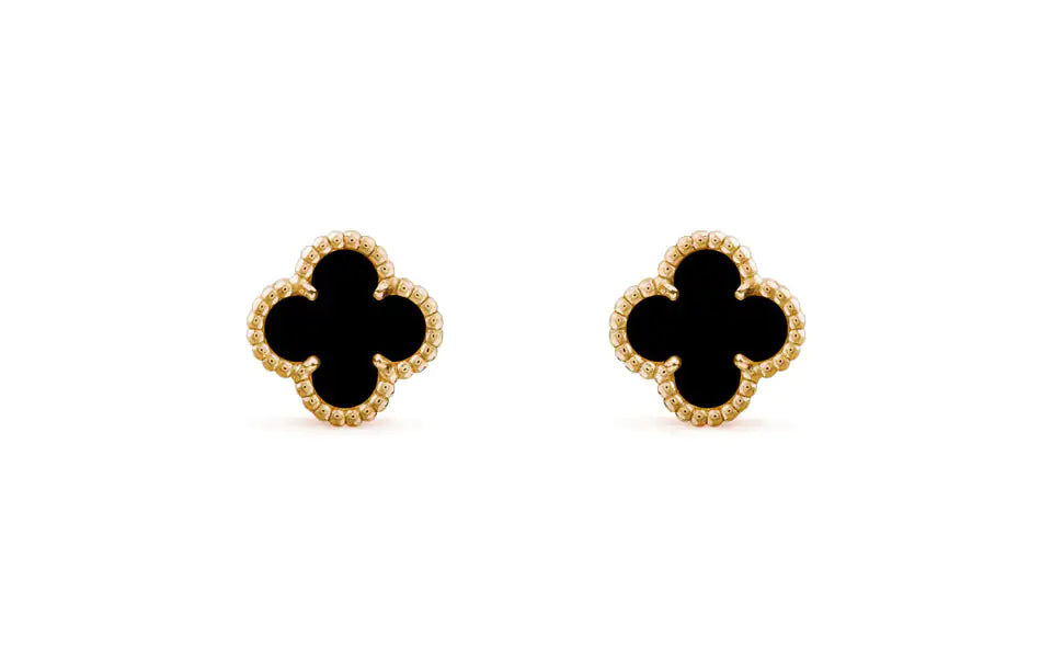 Elegant Clover Charm Earrings