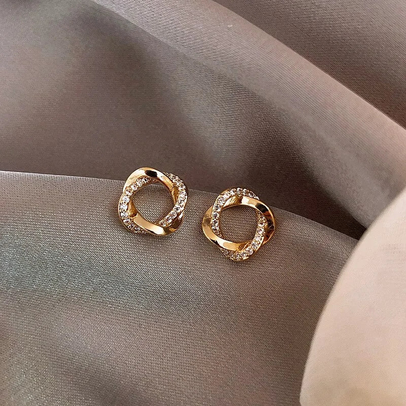 Sophisticated Oval Earrings