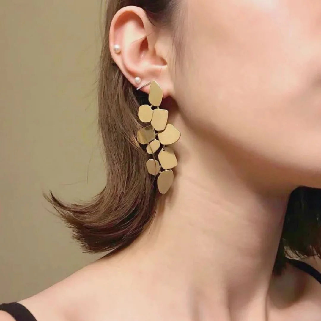 Leaf Drop Earrings